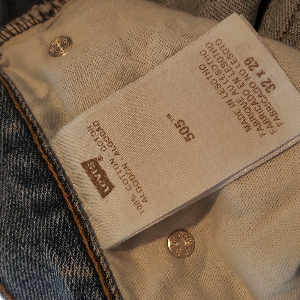 Vintage Levi's 505 Brand - Picture 7 of 9